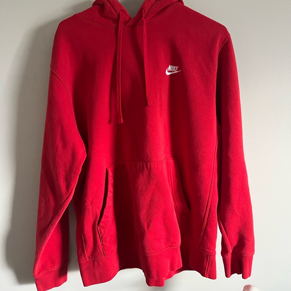 Red Nike Hoodie